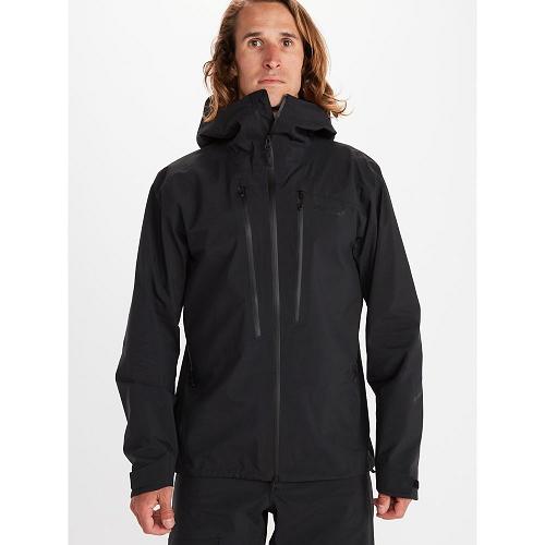 Marmot Huntley Rain Jacket For Mens Black SCY382547